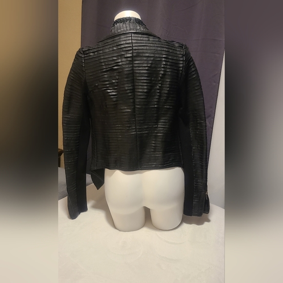 Scoop  NYC  leather  Jacket Size Small - Picture 5 of 9